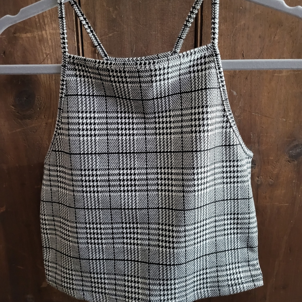 NWT plaid tank